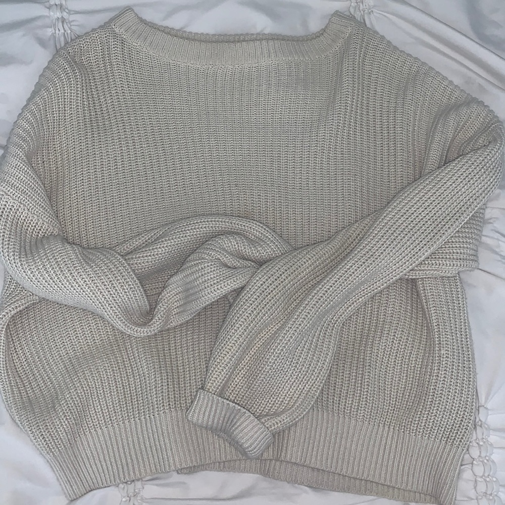 Tan brandy Melville sweater